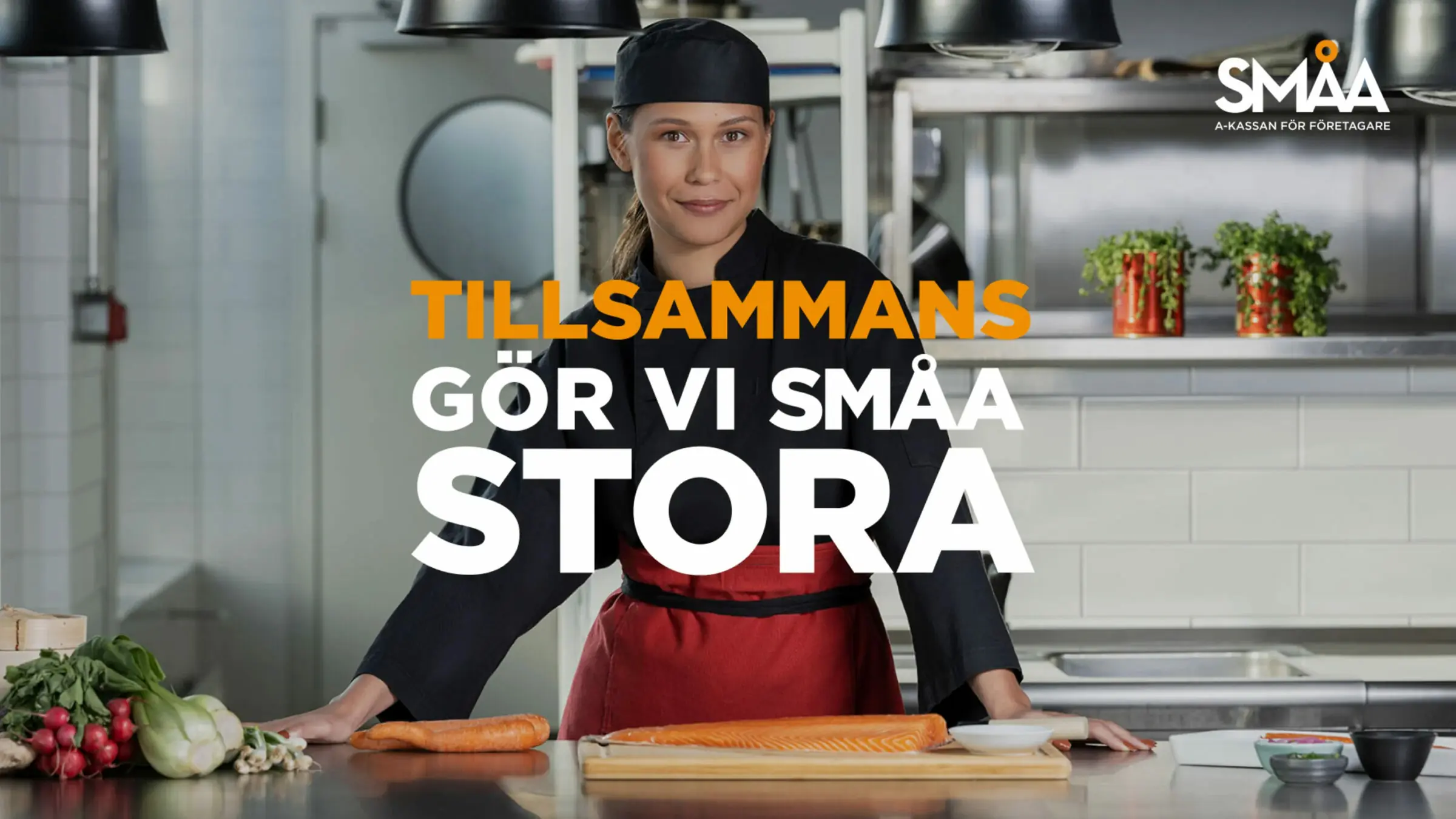 SMÅA — Nytt varumärkeskoncept, nytt kommunikationskoncept, TV-reklam, Utomhusreklam och digital annonsering