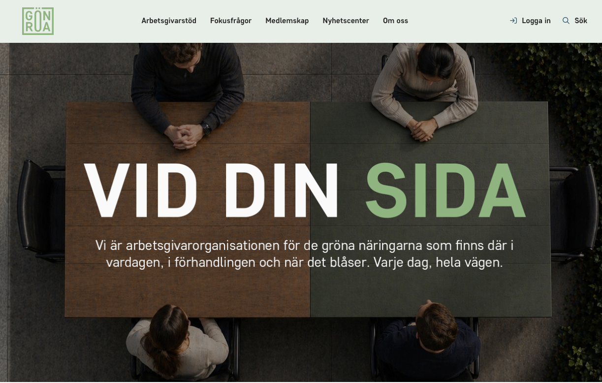 GRÖNA ARBETSGIVARE – Ny kampanjsida