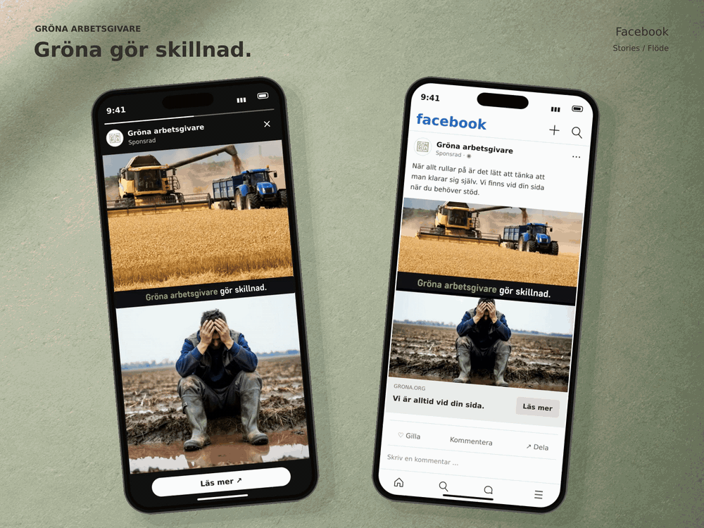 GRÖNA ARBETSGIVARE – Annonsering på META och LinkedIn
