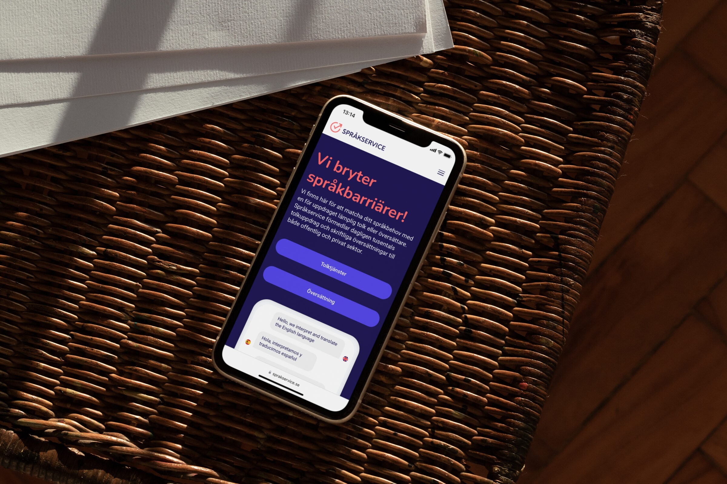 Språkservice — Ny webb & digital infrastruktur